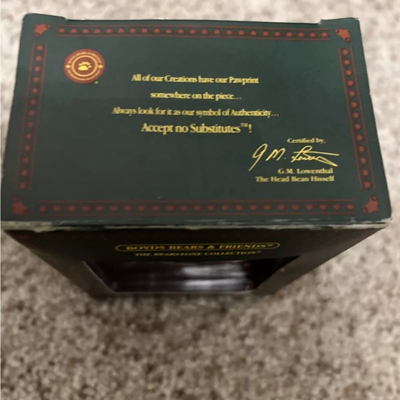 NEW~Boyds Bears & Friends "Joey B. Jolly" Christmas Ornament #25775~Bearstone - Picture 4 of 8